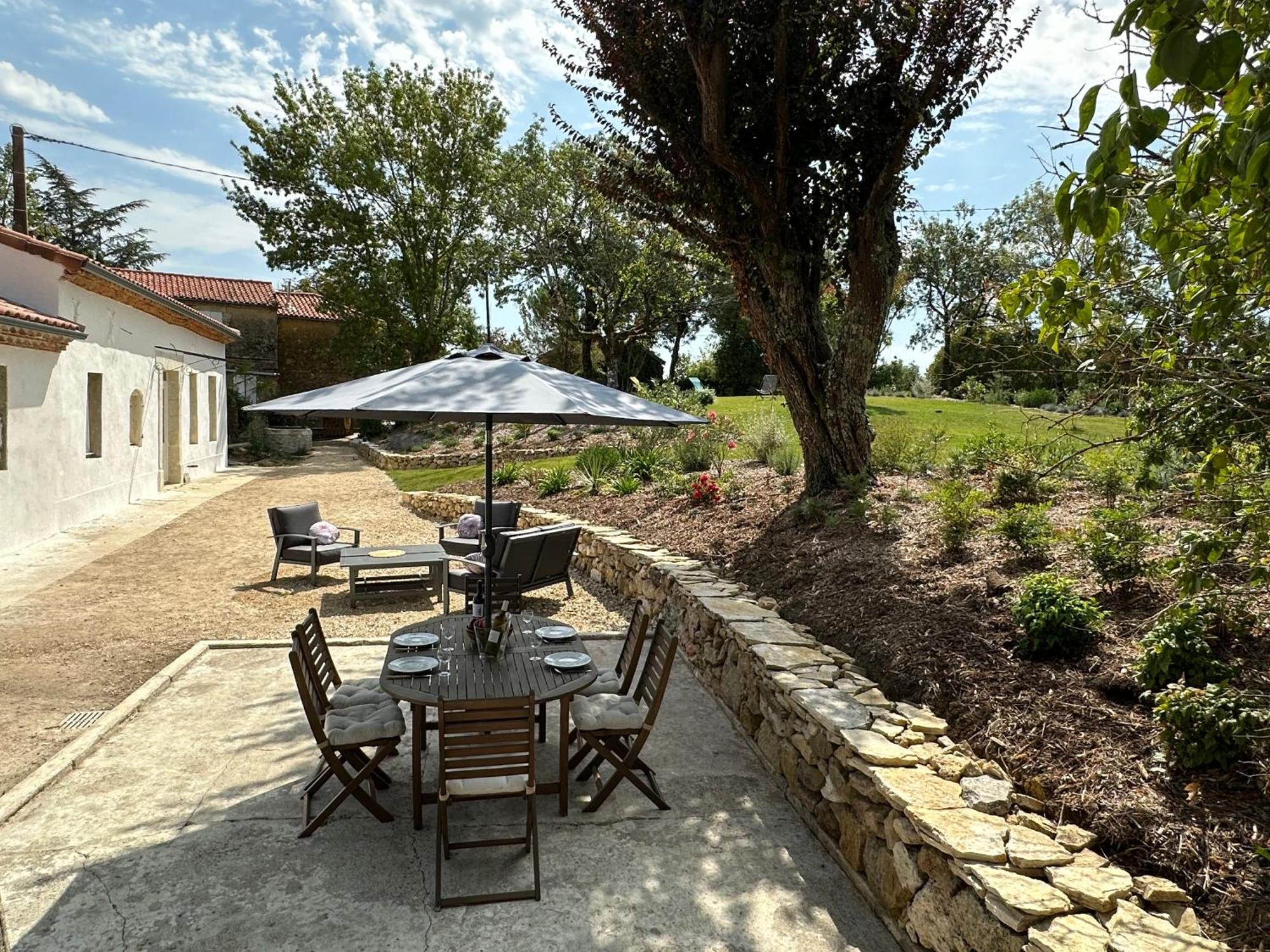 Maison De Vacances Gondrin Extérieur photo